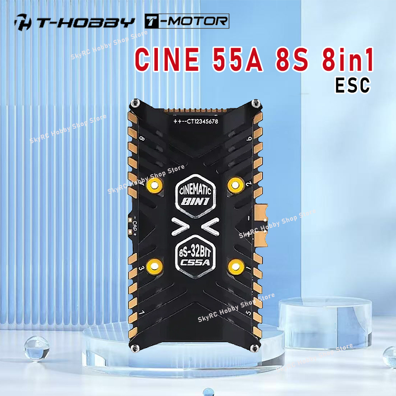 T-Motor F7 Pro Flight Controller - T-MOTOR T-HOBBY C55A 8-en-1 ESC Cinematic